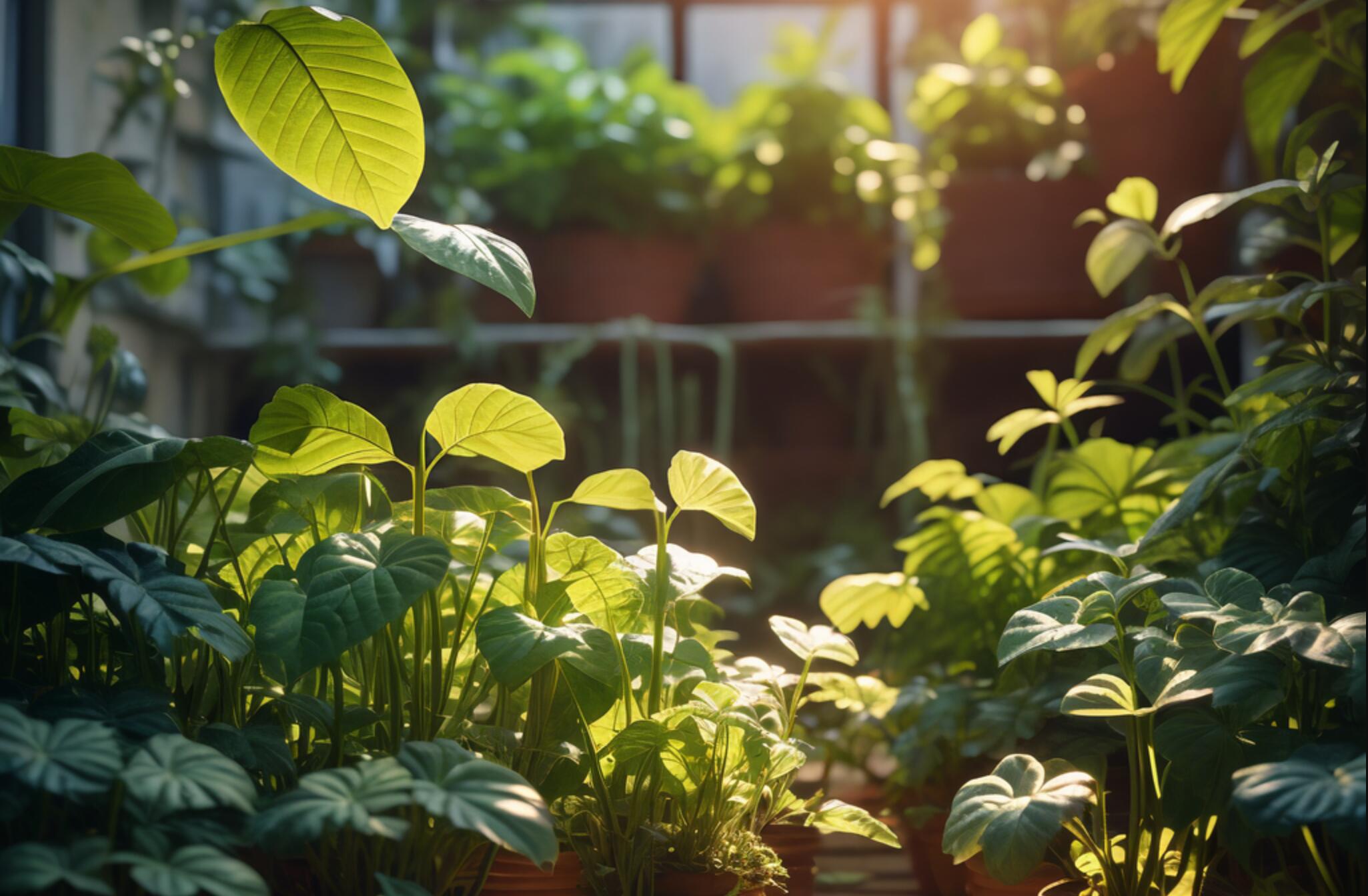 选择合适的光源促进植物生长图